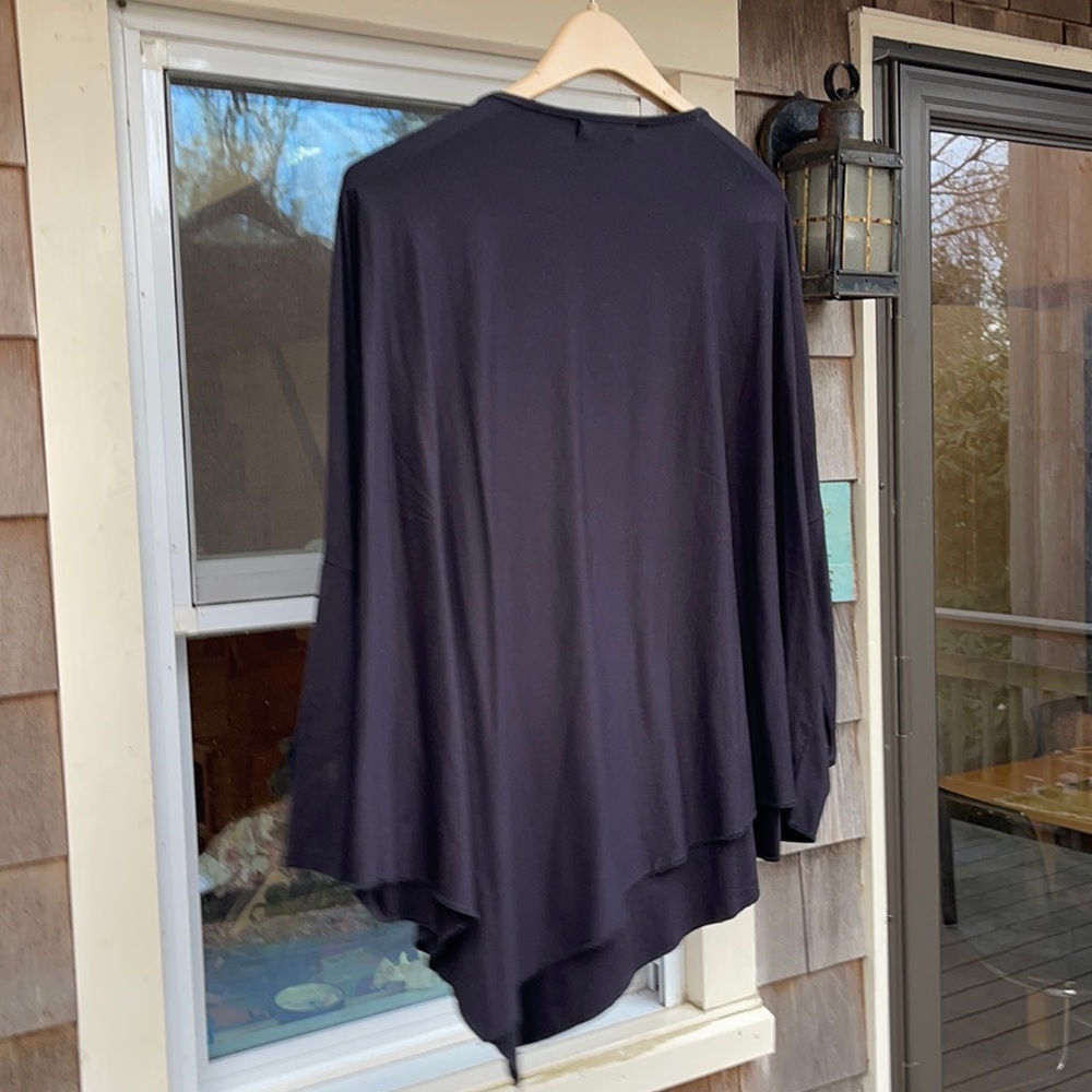 (NWOT) Chameleon Designs Asymmetrical Blouse-Tee, OS